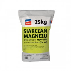 Siarczan magnezu jednowodny 23MgO+46 SO