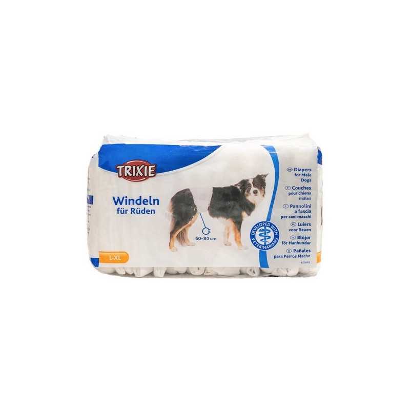 Trixie pieluchy dla psa, samca L-XL