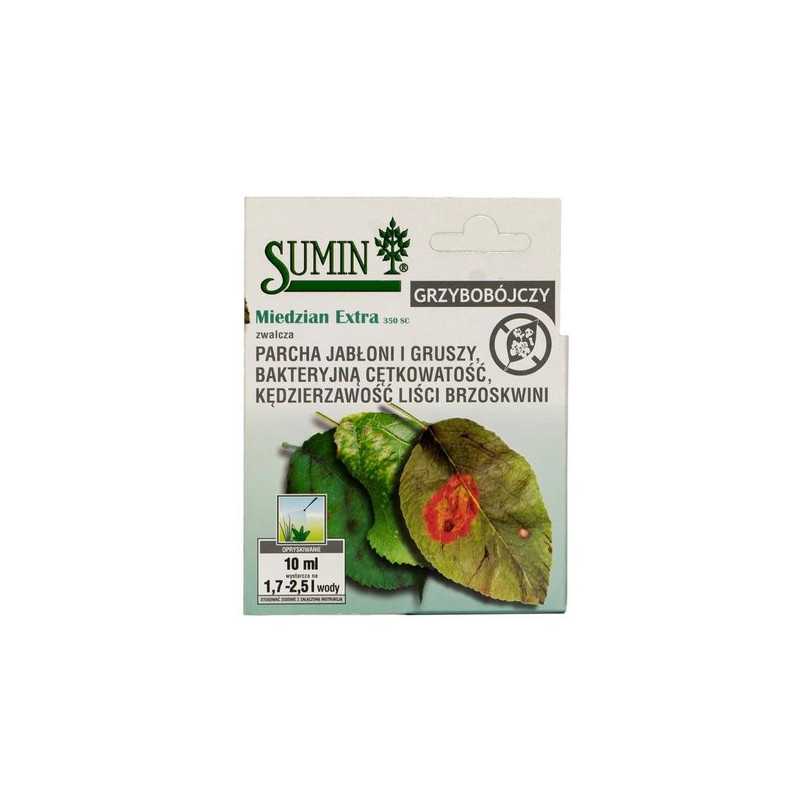 Miedzian Extra 350 SC – fungicyd do drzew owocowych i warzyw