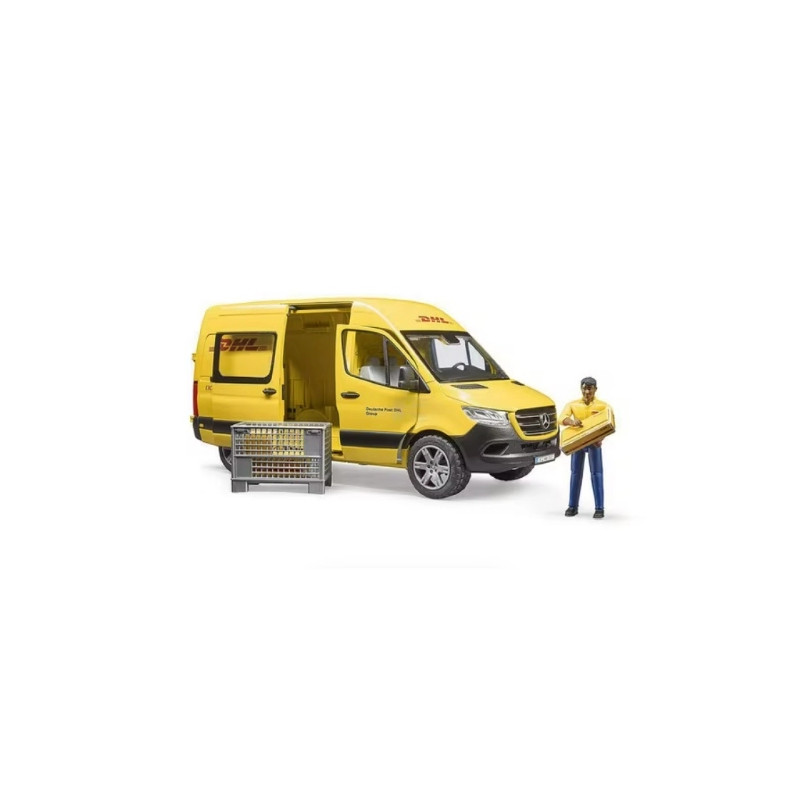 Samochód MB Sprinter DHL z kierowcą 02671 Samochód MB Sprinter DHL z kierowcą 02671