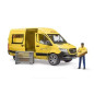 Samochód MB Sprinter DHL z kierowcą 02671 Samochód MB Sprinter DHL z kierowcą 02671