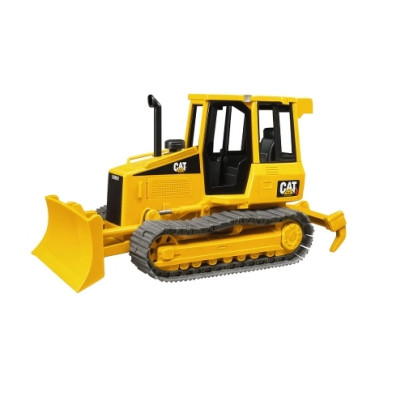 Bruder spycharka gąsienicowa CAT 1:16 z regulowanym lemieszem i tylnym zrywakiem na łańcuchowych gąsienicach