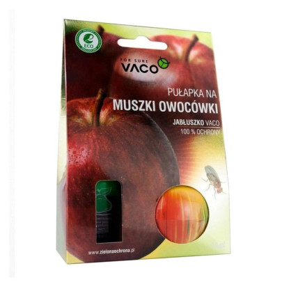 Pułapka na muszki owocówki jabłuszko