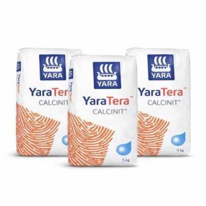 Zestaw 3 opakowań nawozu YaraTera Calcinit 5kg – profesjonalna saletra wapniowa do fertygacji na HotFarm.pl