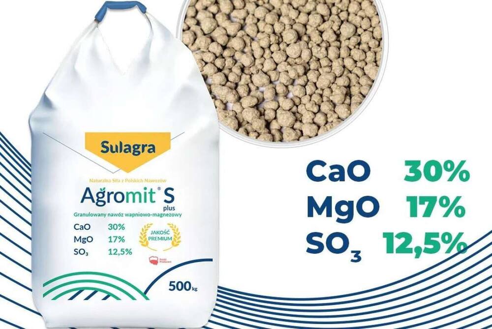 Nawóz wapniowo-magnezowo-siarkowy AGROMIT S Plus