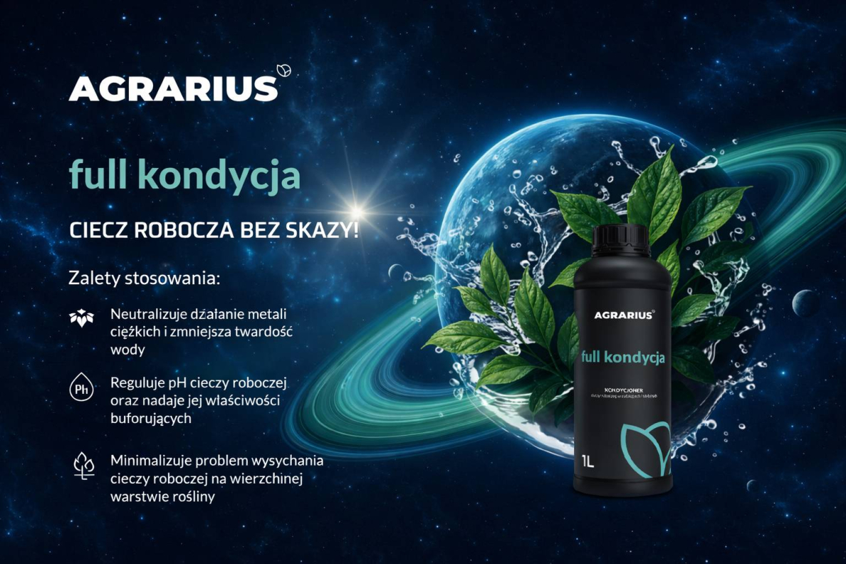 Kondycjoner wody do oprysku - po co i jak działa?